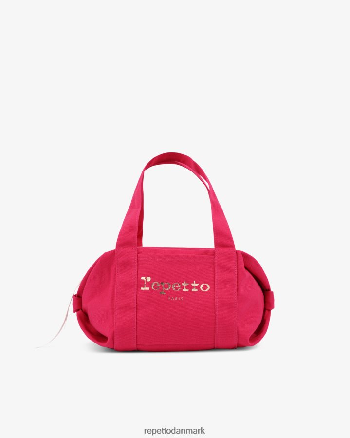 Repetto duffelpose i bomuld str. s børn fuchsia pink tilbehør FH8P2B773