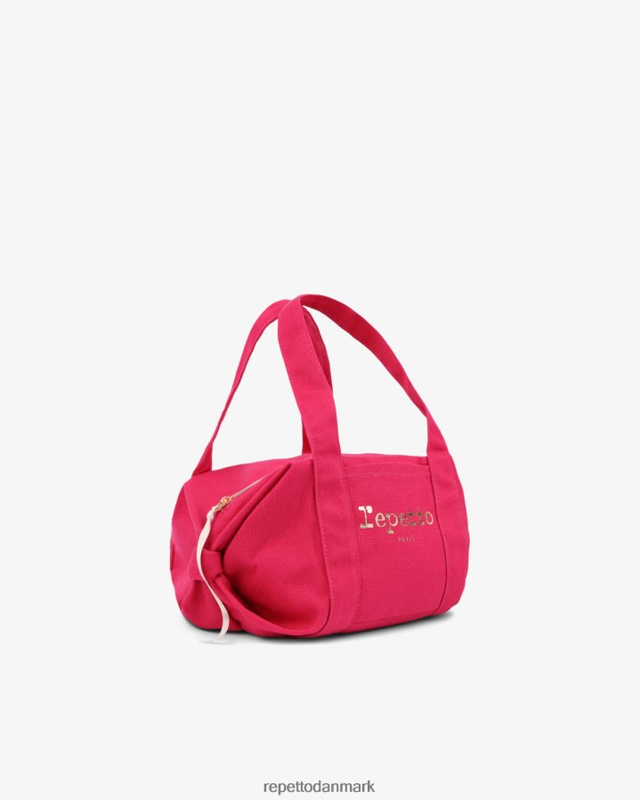 Repetto duffelpose i bomuld str. s børn fuchsia pink tilbehør FH8P2B773