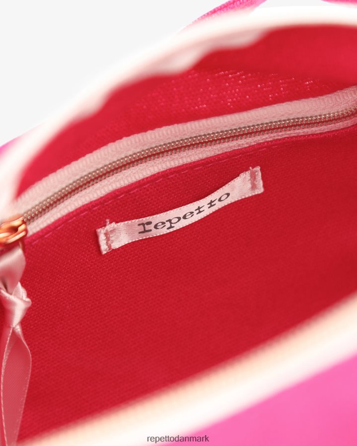 Repetto duffelpose i bomuld str. s børn fuchsia pink tilbehør FH8P2B773