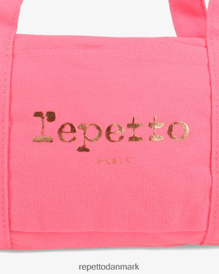 Repetto duffelpose i bomuld str. s børn lyserød dukke tilbehør FH8P2B772