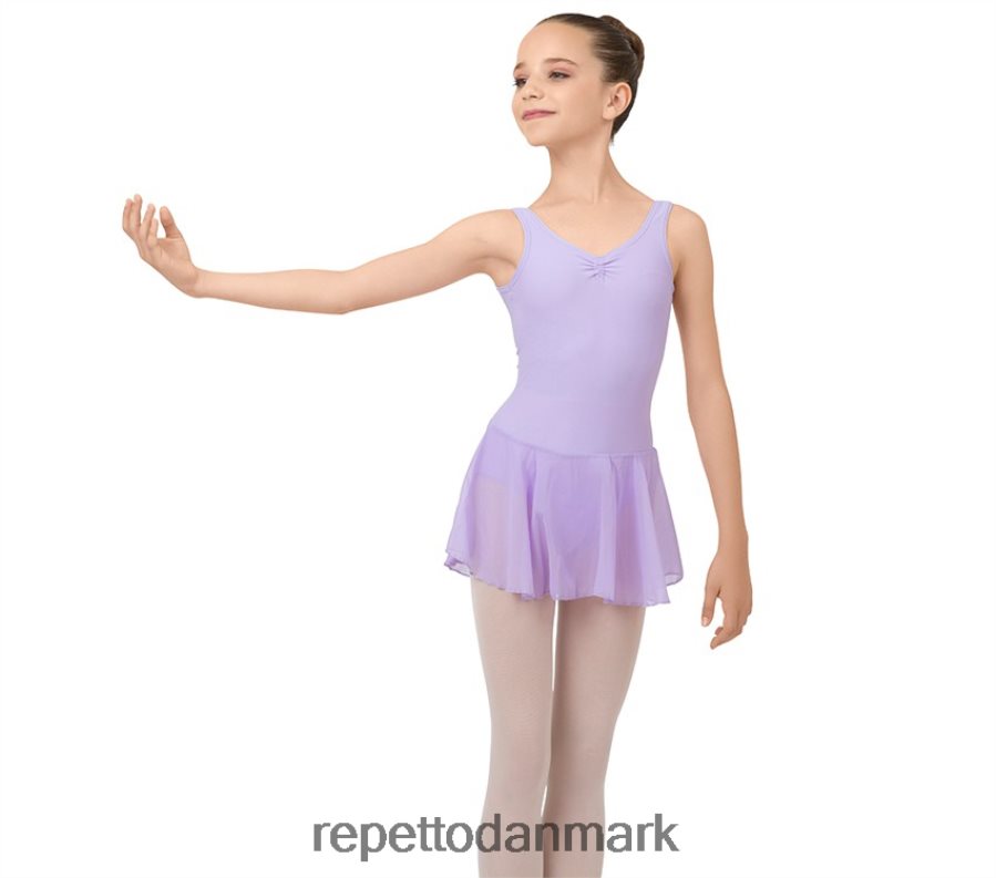 Repetto pige tunika med samlet halsudskæring børn mode tøj FH8P2B706
