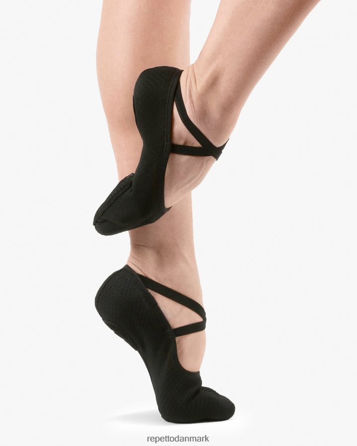 Repetto bløde balletsko dans f.i.t Kvinder sort fodtøj FH8P2B610