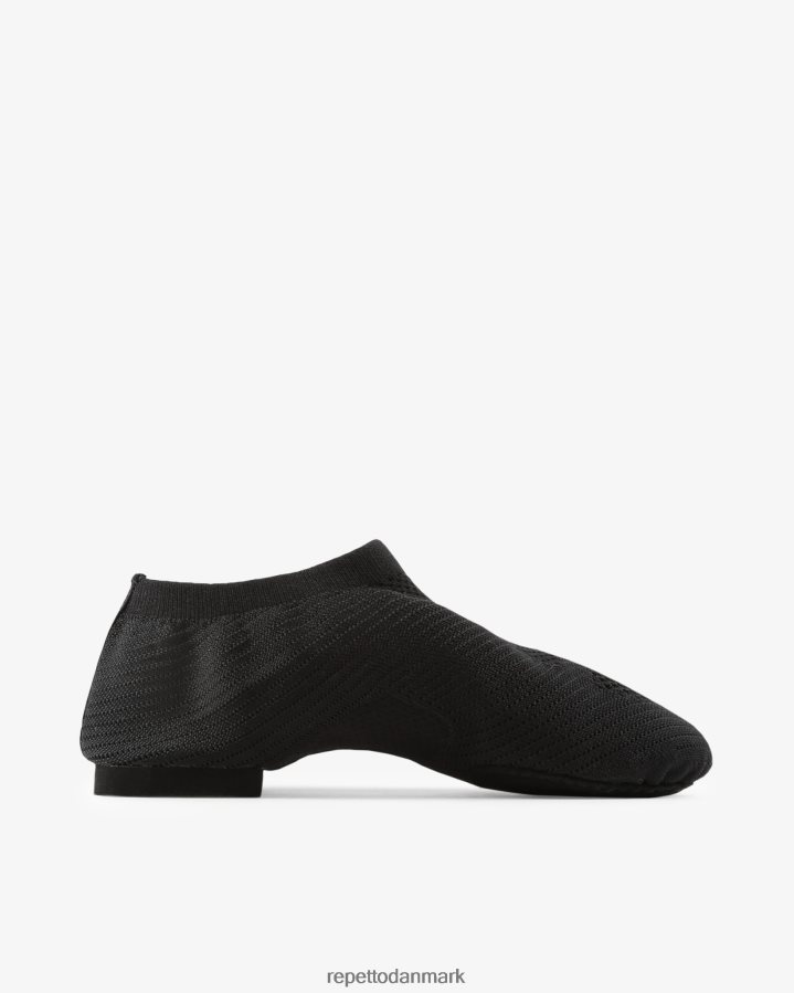 Repetto splitsål jazzsko f.i.t Kvinder sort fodtøj FH8P2B624