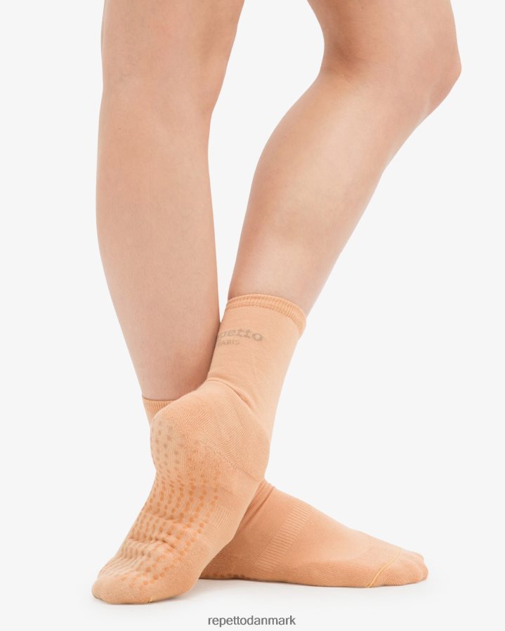 Repetto skridsikre sokker til opvarmning Kvinder tan beige tilbehør FH8P2B546