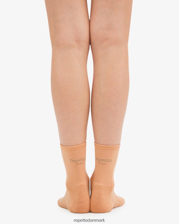Repetto skridsikre sokker til opvarmning Kvinder tan beige tilbehør FH8P2B546
