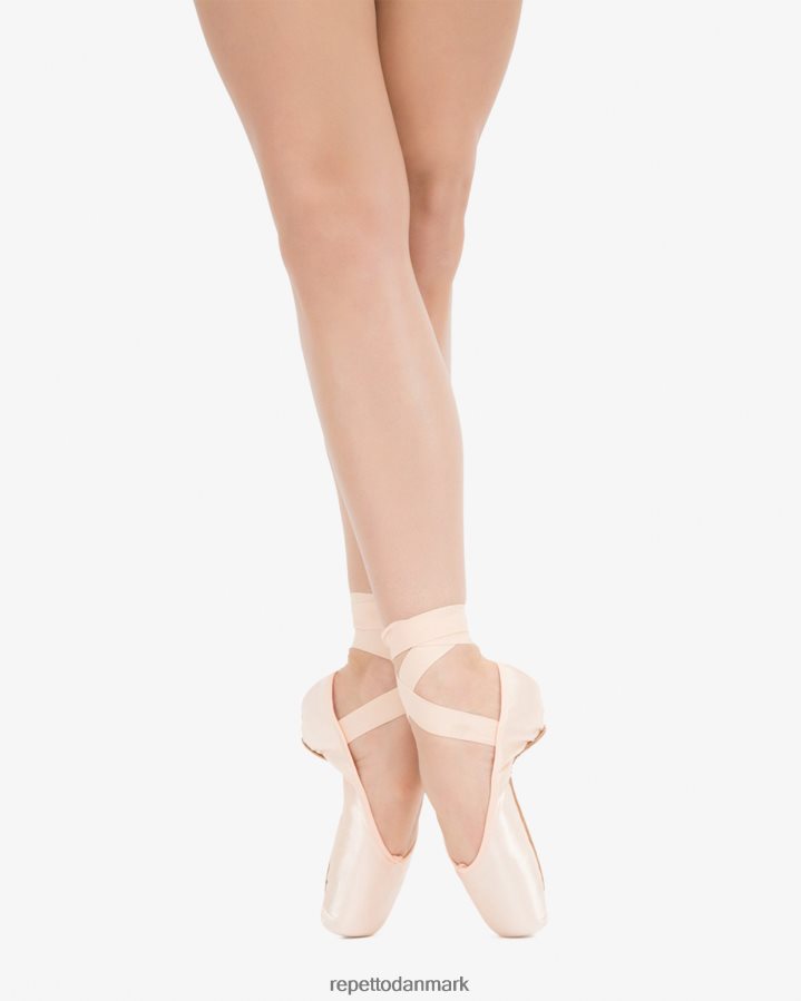 Repetto alicia pointe sko - medium box hård sål Kvinder laksemelon fodtøj FH8P2B569