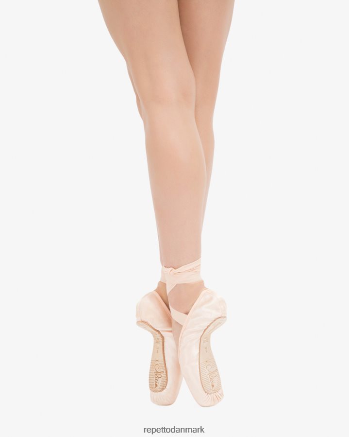 Repetto alicia pointe sko - medium box hård sål Kvinder laksemelon fodtøj FH8P2B569