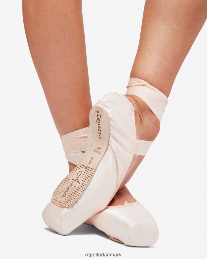 Repetto anna pointe sko - medium box medium sål Kvinder lyserød fodtøj FH8P2B561