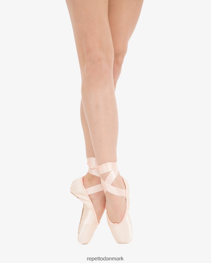 Repetto carlotta pointe sko - medium box hård sål Kvinder laksemelon fodtøj FH8P2B573