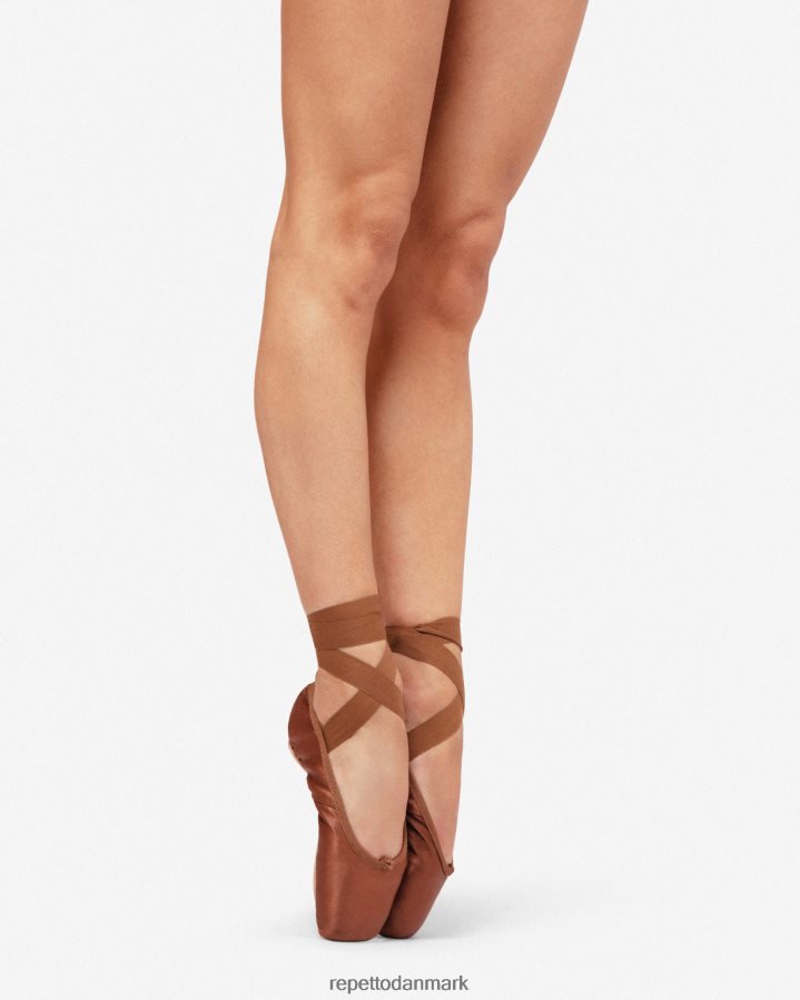 Repetto julieta pointe sko - medium box blød sål Kvinder isbrun fodtøj FH8P2B565