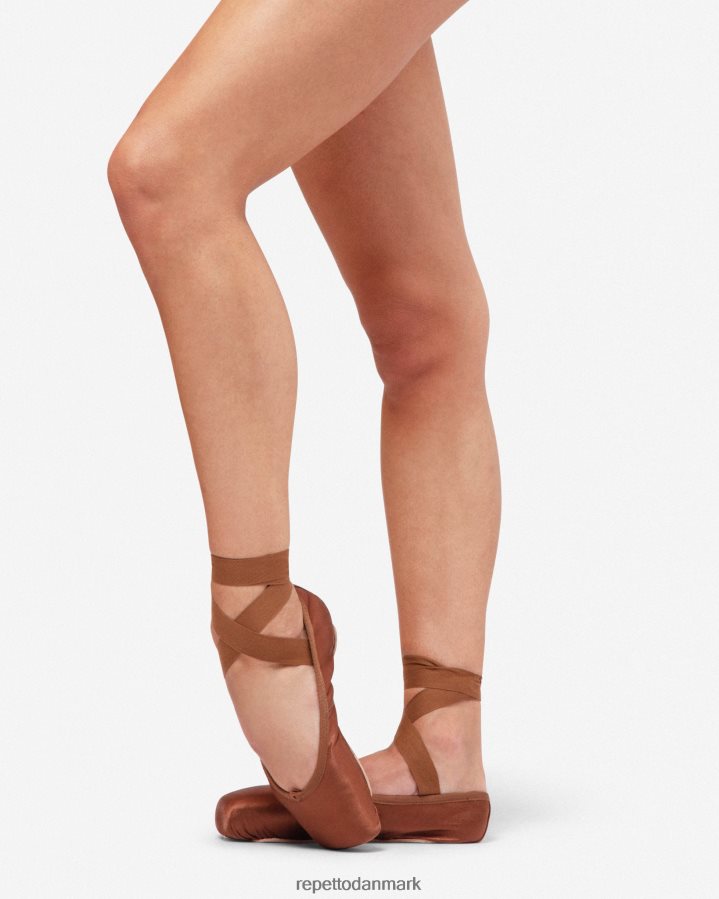 Repetto julieta pointe sko - medium box blød sål Kvinder isbrun fodtøj FH8P2B565