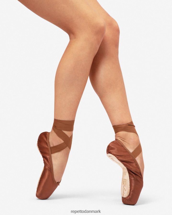 Repetto julieta pointe sko - medium box blød sål Kvinder isbrun fodtøj FH8P2B565