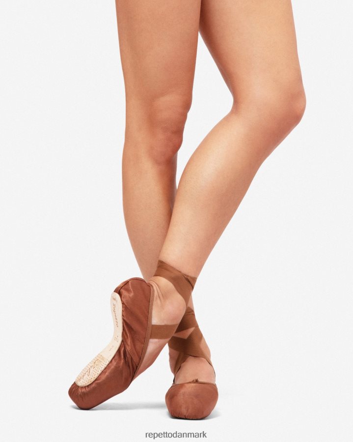 Repetto julieta pointe sko - medium box blød sål Kvinder isbrun fodtøj FH8P2B565