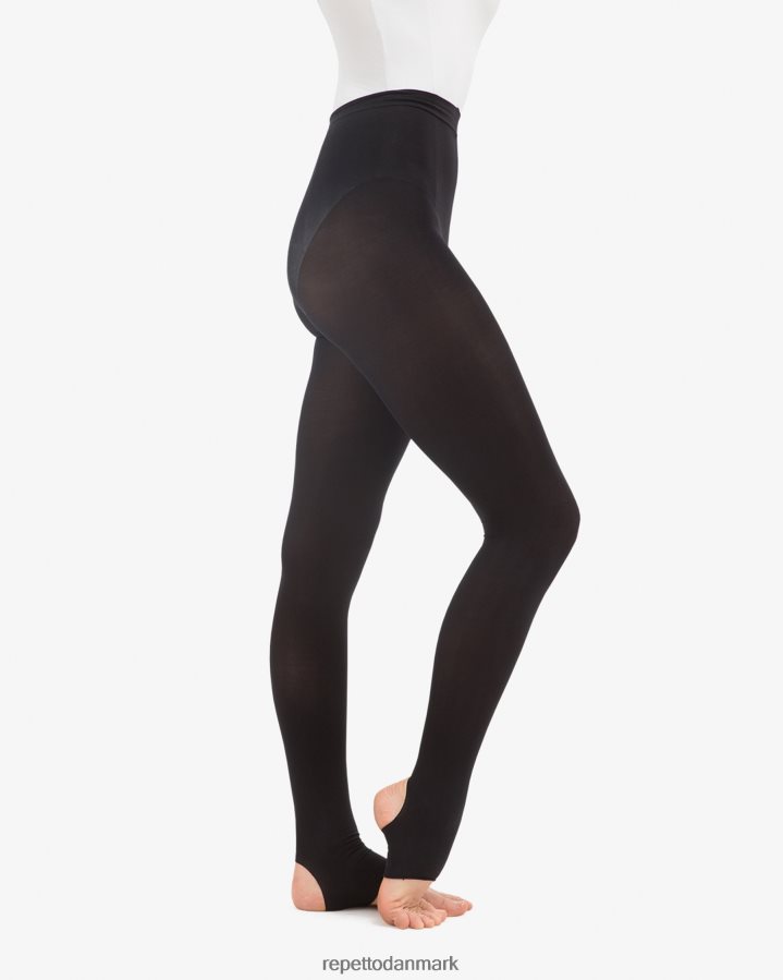 Repetto stigbøjle dansetights Kvinder sort tøj FH8P2B618