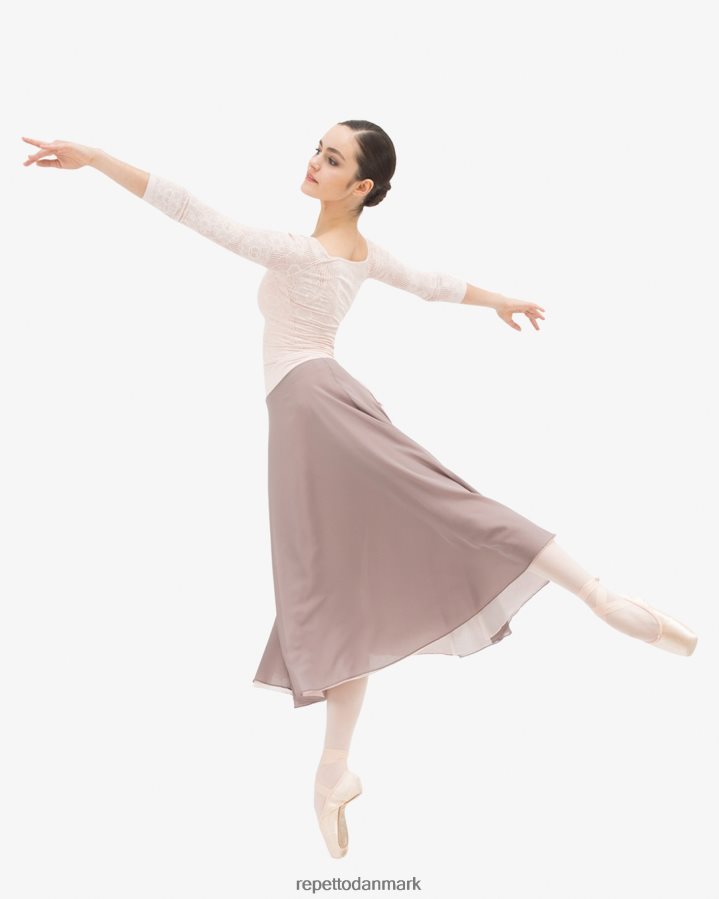 Repetto langærmet top i rosetblonde Kvinder kronblad pink tøj FH8P2B547