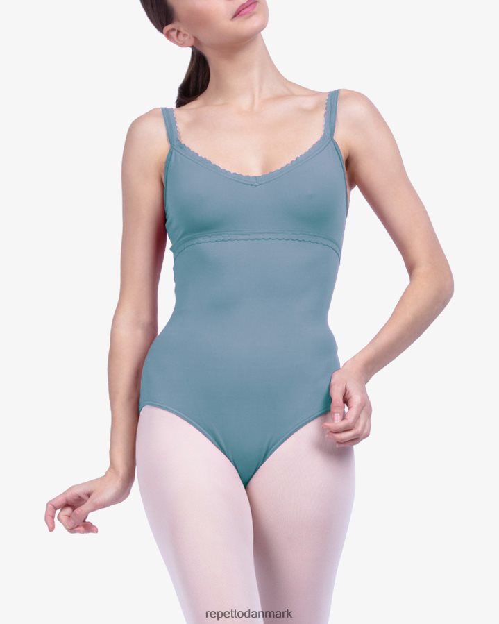 Repetto fancy finish detaljer trikot Kvinder esmeralda blå tøj FH8P2B461