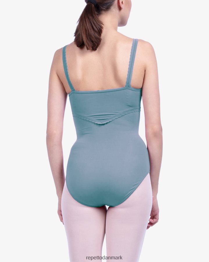 Repetto fancy finish detaljer trikot Kvinder esmeralda blå tøj FH8P2B461