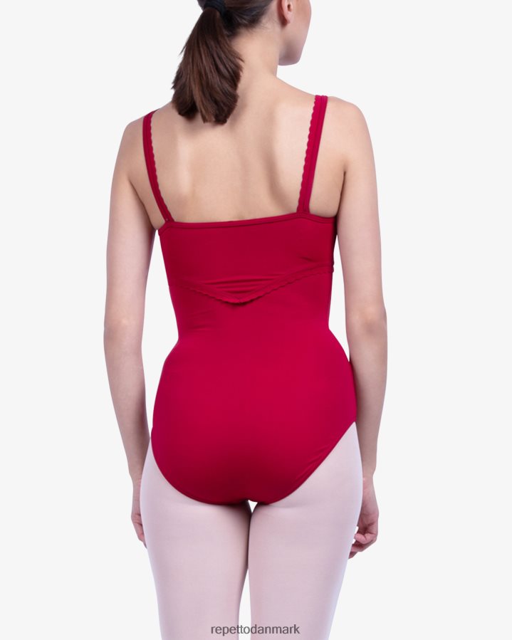 Repetto fancy finish detaljer trikot Kvinder granatfarvet tøj FH8P2B450