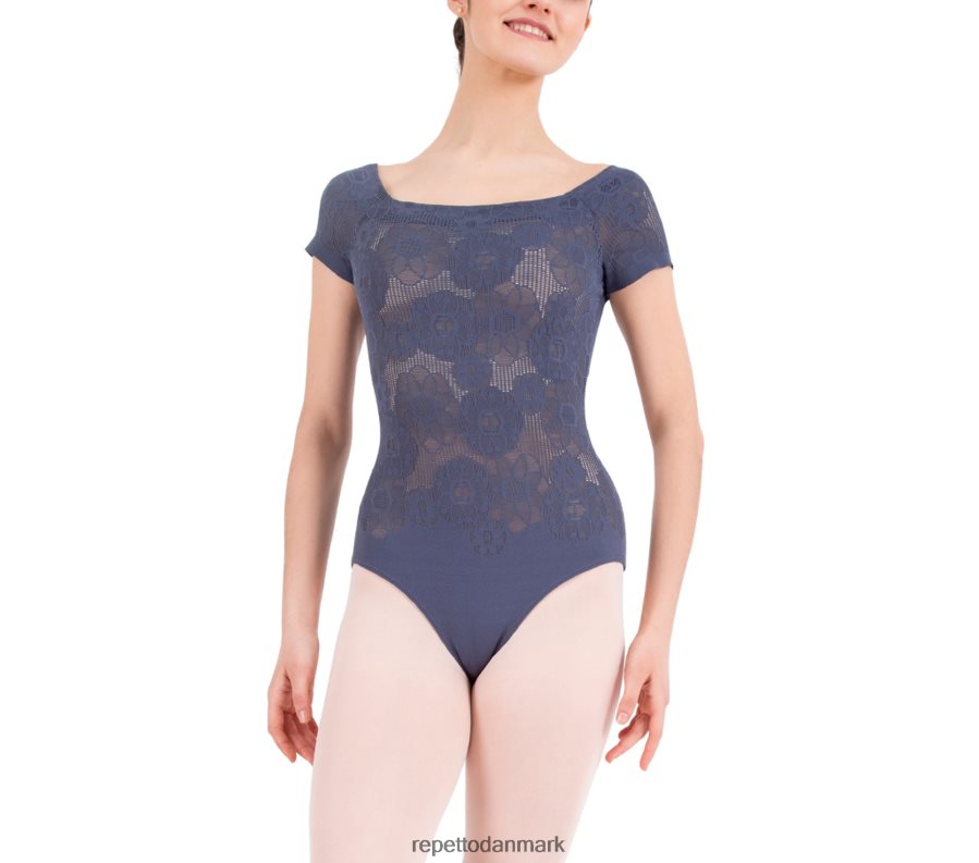 Repetto korte ærmer trikot med blonder Kvinder mode tøj FH8P2B468