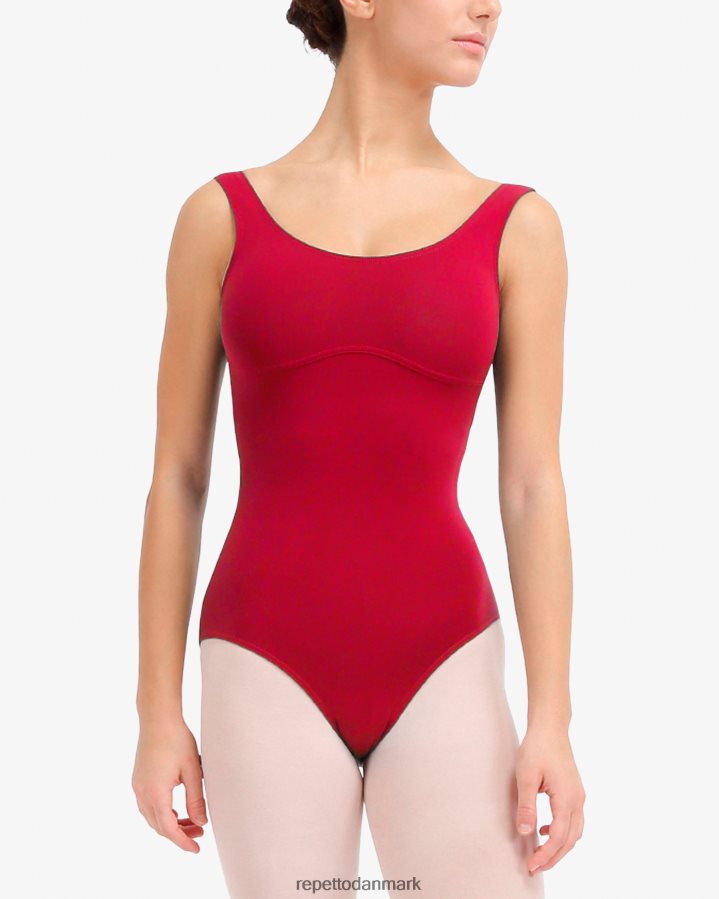 Repetto store stropper trikot Kvinder granatfarvet tøj FH8P2B451