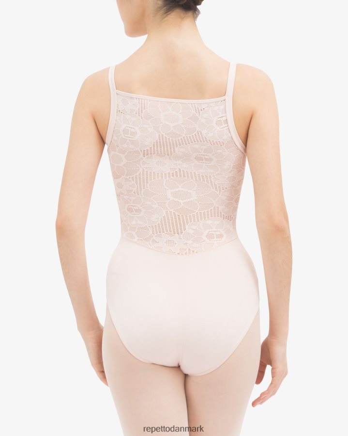 Repetto trikot med blonder bagpå Kvinder kronblad pink tøj FH8P2B439