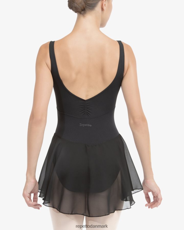 Repetto tunika med tynde stropper Kvinder sort tøj FH8P2B480