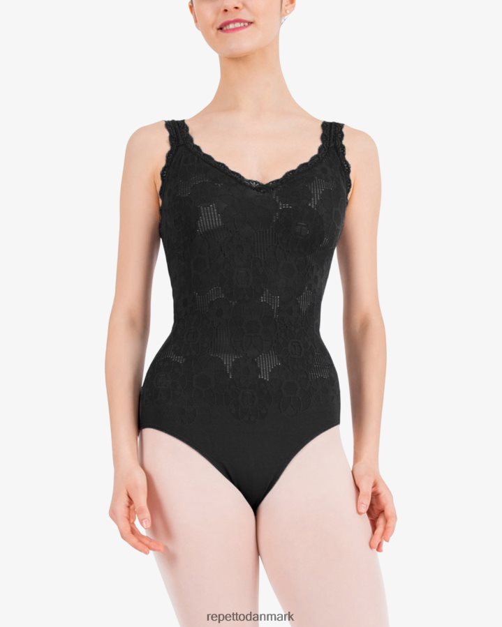 Repetto tynde stropper blonde trikot Kvinder sort tøj FH8P2B476