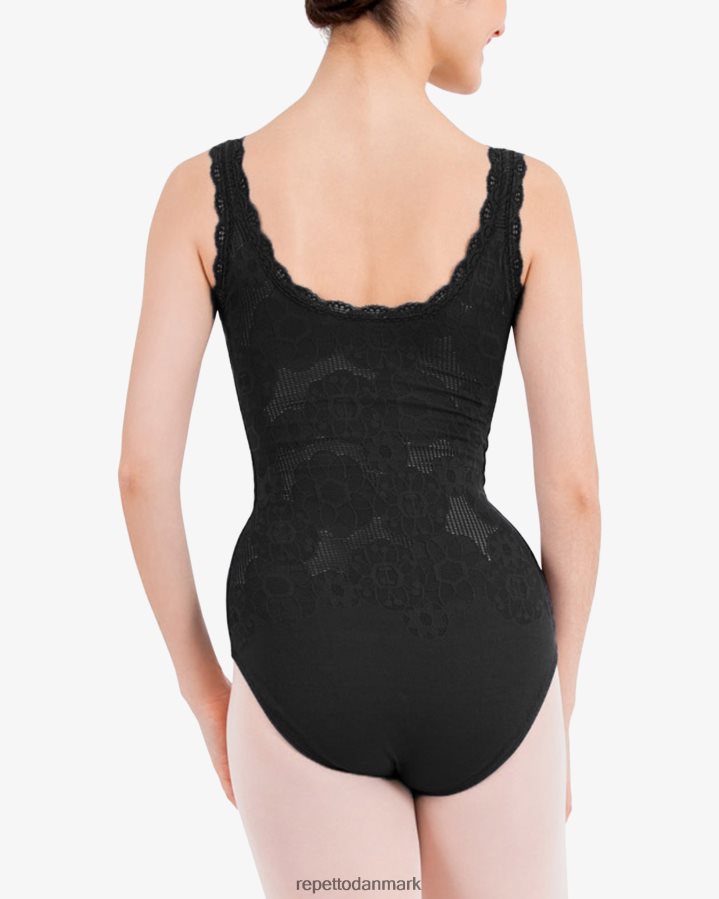 Repetto tynde stropper blonde trikot Kvinder sort tøj FH8P2B476