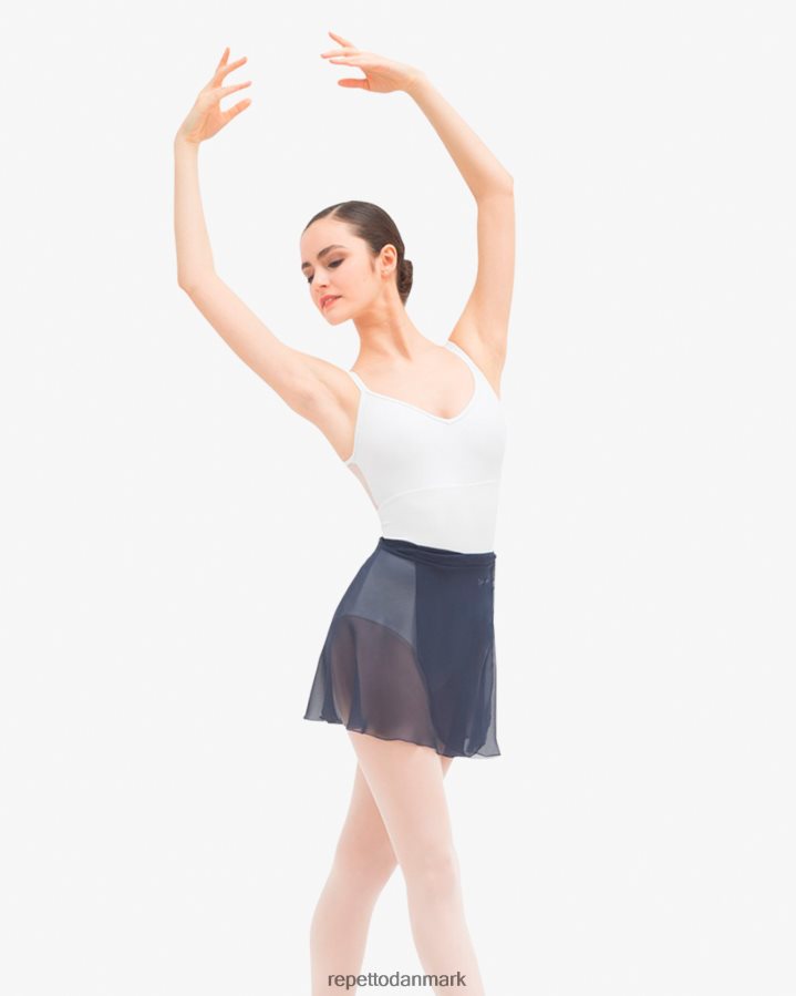 Repetto kort chiffon nederdel Kvinder midnatsblå tøj FH8P2B506