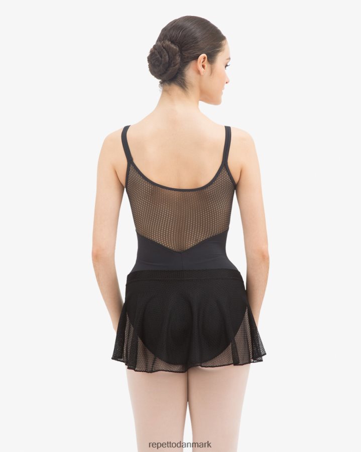 Repetto kort fiskenet nederdel Kvinder sort tøj FH8P2B503