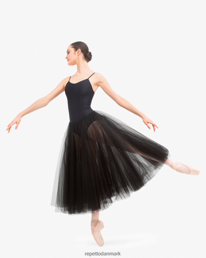 Repetto lang tutu Kvinder sort tøj FH8P2B495
