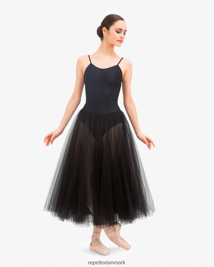 Repetto lang tutu Kvinder sort tøj FH8P2B495