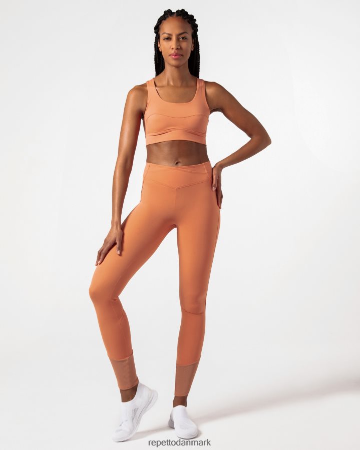 Repetto aktiv silke bh Kvinder bronze orange tøj FH8P2B291