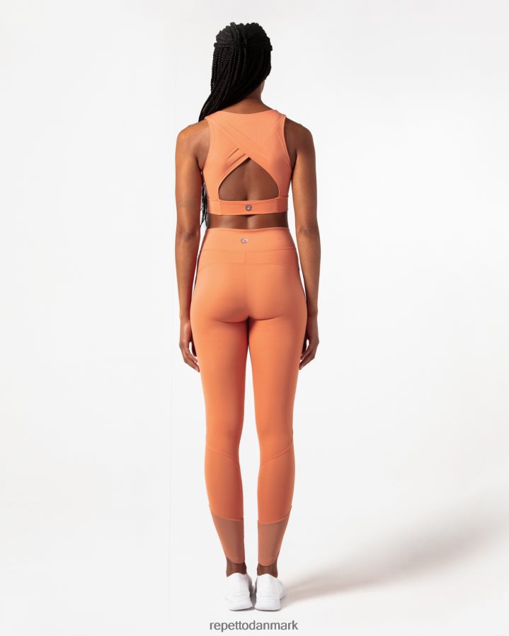 Repetto aktiv silke bh Kvinder bronze orange tøj FH8P2B291