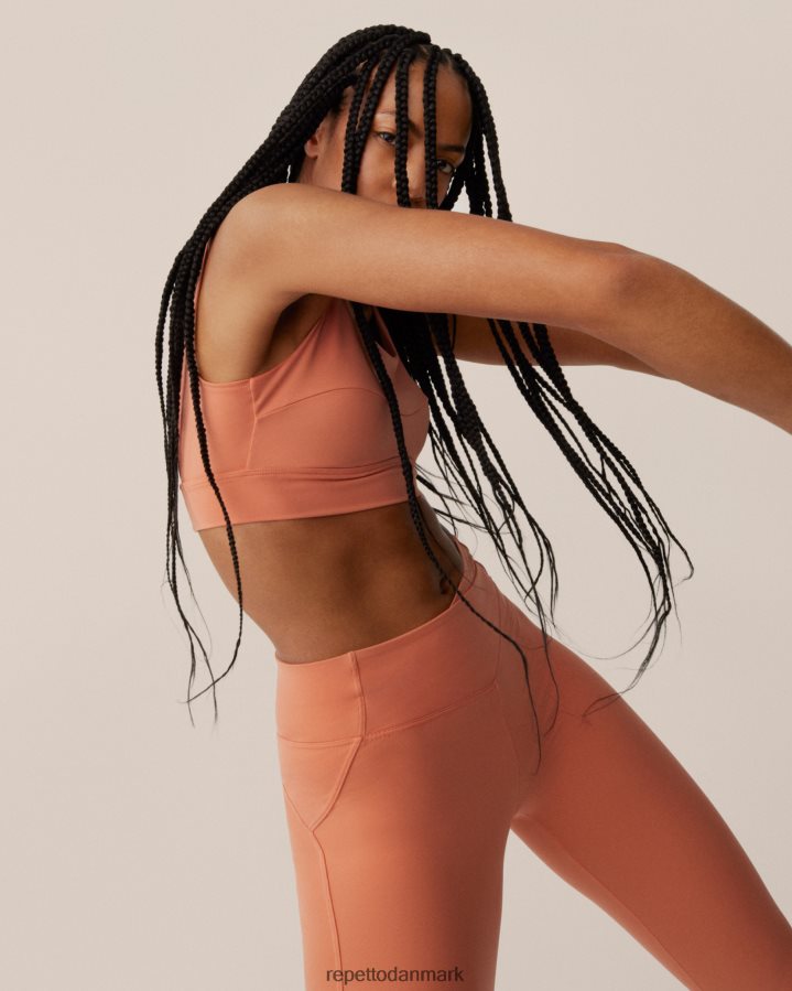 Repetto aktiv silke bh Kvinder bronze orange tøj FH8P2B291