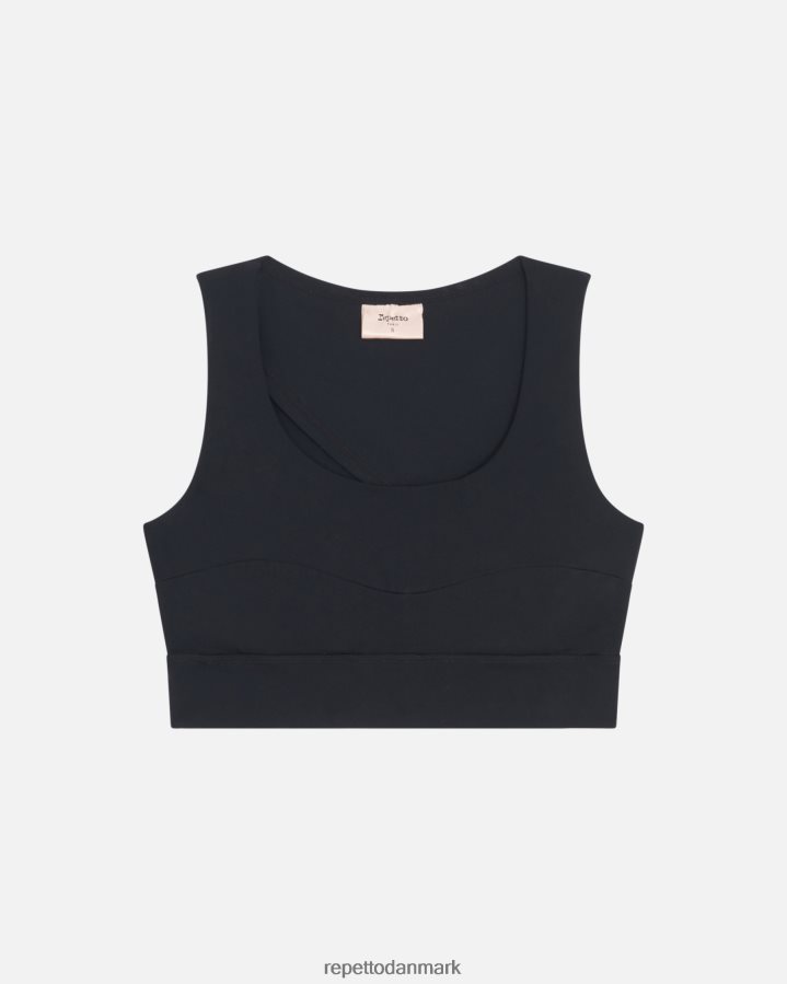 Repetto aktiv silke bh Kvinder sort tøj FH8P2B294
