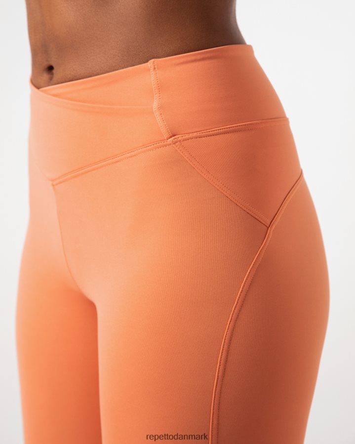 Repetto aktive silkeleggings Kvinder bronze orange tøj FH8P2B293