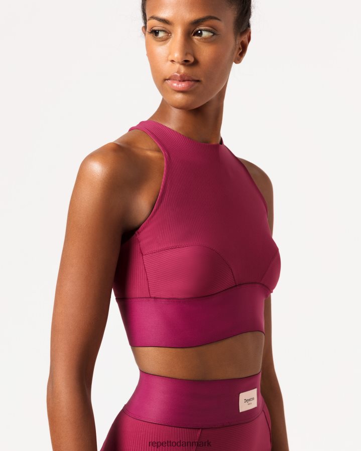 Repetto intens bh Kvinder bordeaux rød tøj FH8P2B295