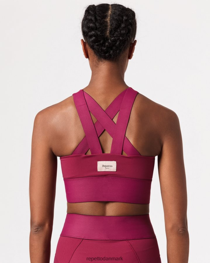 Repetto intens bh Kvinder bordeaux rød tøj FH8P2B295