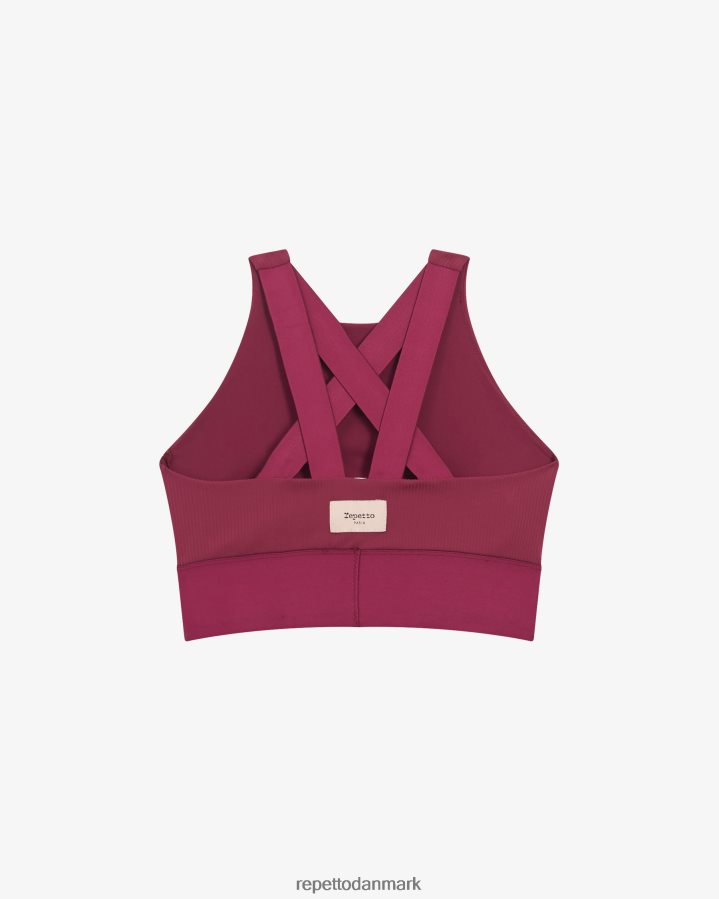 Repetto intens bh Kvinder bordeaux rød tøj FH8P2B295