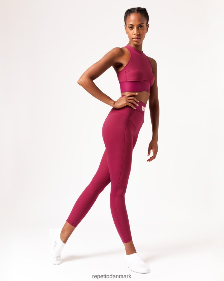 Repetto intense leggings Kvinder bordeaux rød tøj FH8P2B298