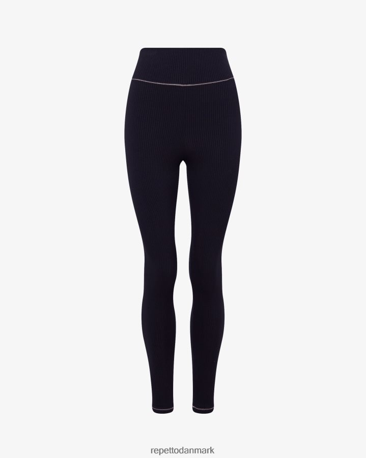 Repetto ribbede leggings Kvinder sort tøj FH8P2B301