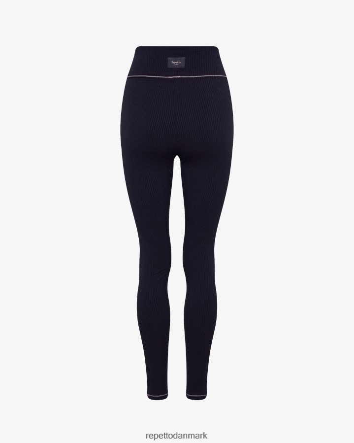 Repetto ribbede leggings Kvinder sort tøj FH8P2B301