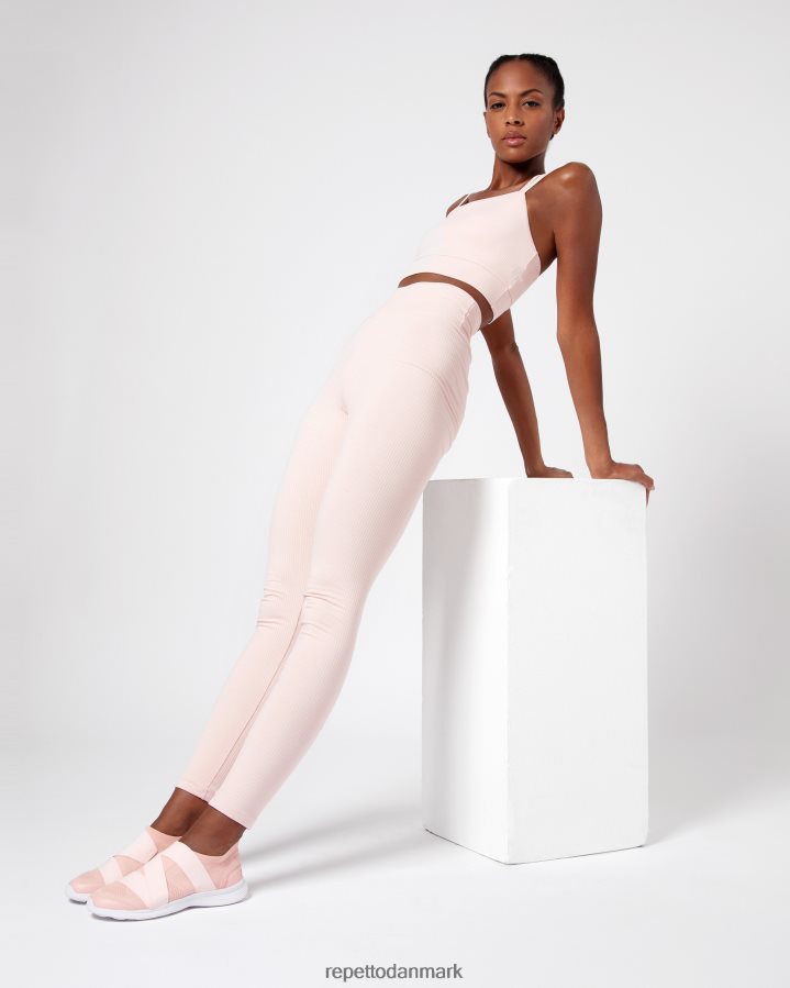 Repetto ribbet bh med tynde stropper Kvinder kronblad pink tøj FH8P2B304