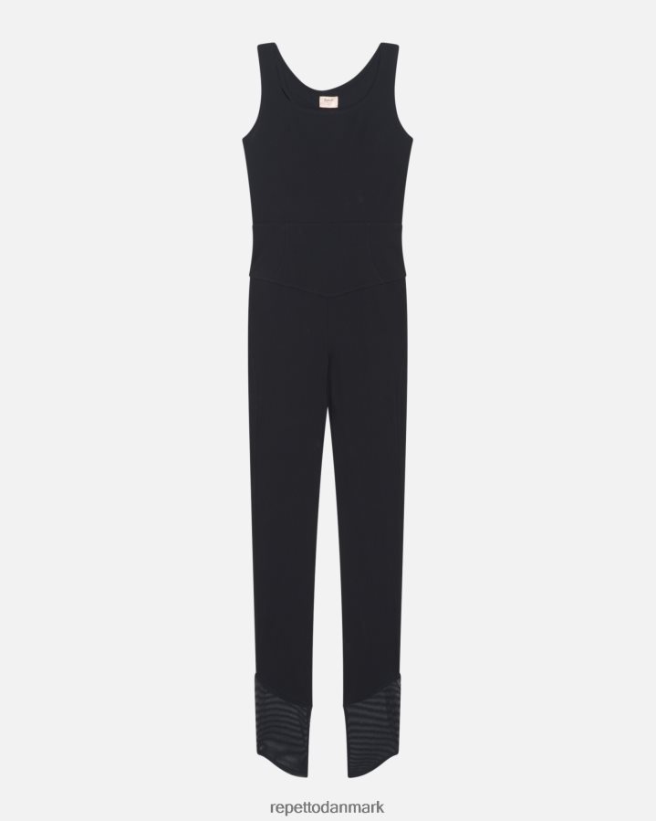 Repetto aktiv silke overall Kvinder sort tøj FH8P2B371