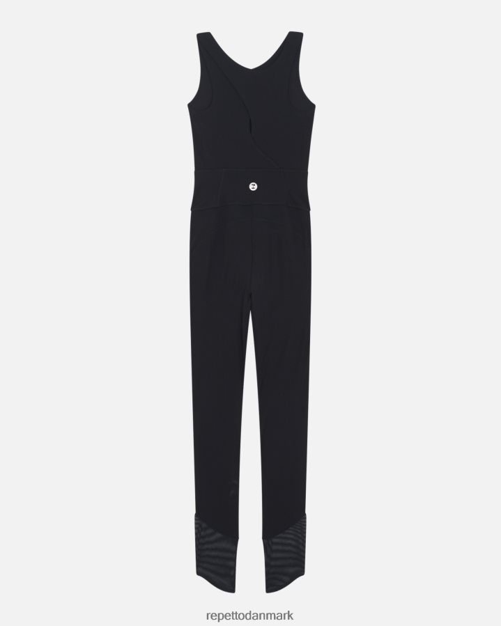 Repetto aktiv silke overall Kvinder sort tøj FH8P2B371