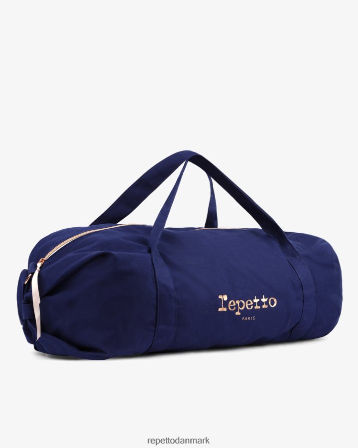 Repetto duffelpose i bomuld str. xl Kvinder benzin blå tilbehør FH8P2B420