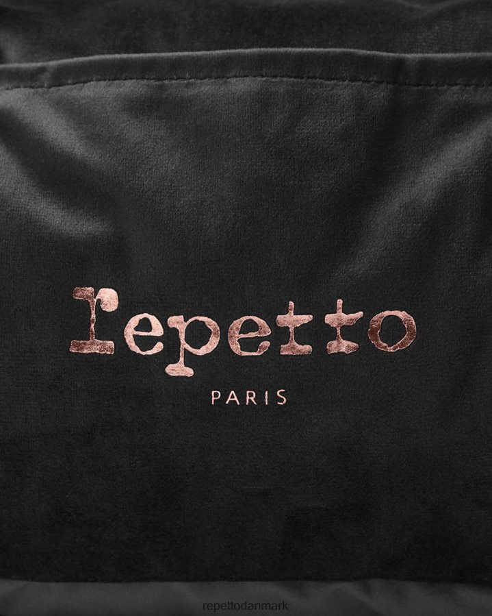 Repetto duffelpose i fløjl str. l Kvinder sort tilbehør FH8P2B416