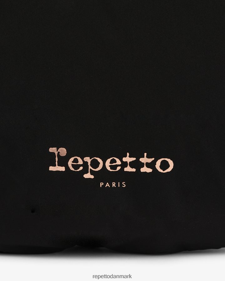 Repetto lune polstret nylon halvmåne taske Kvinder sort tilbehør FH8P2B427