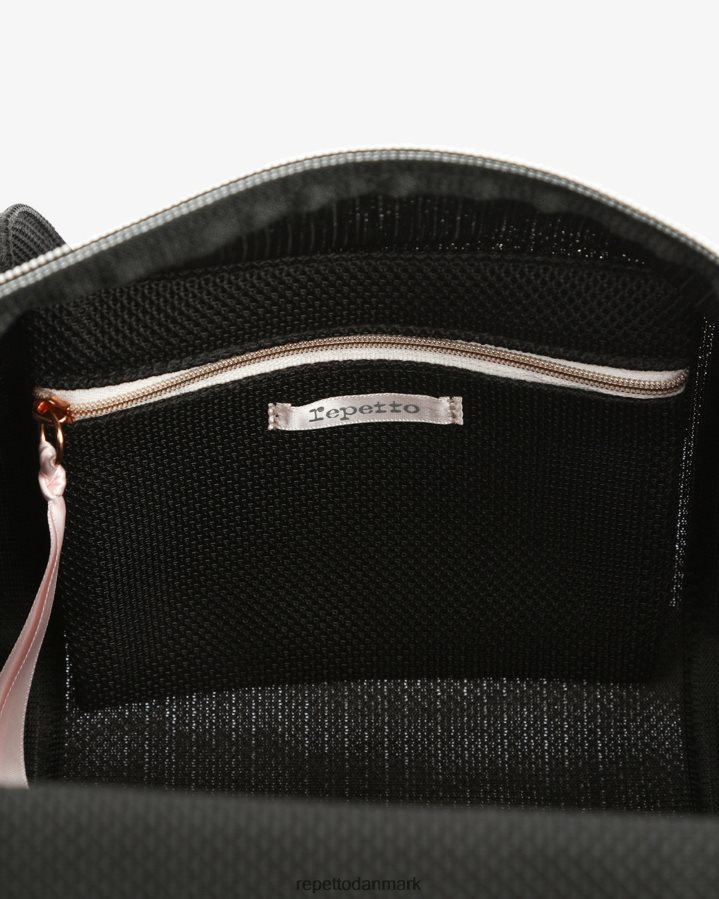 Repetto mesh duffelpose str. l Kvinder sort tilbehør FH8P2B419